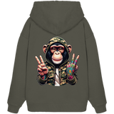 Jungle Ink Monkey - Organic Oversize Hoodie