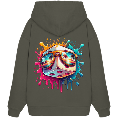 Sunset Vibes Dice - Organic Oversize Hoodie