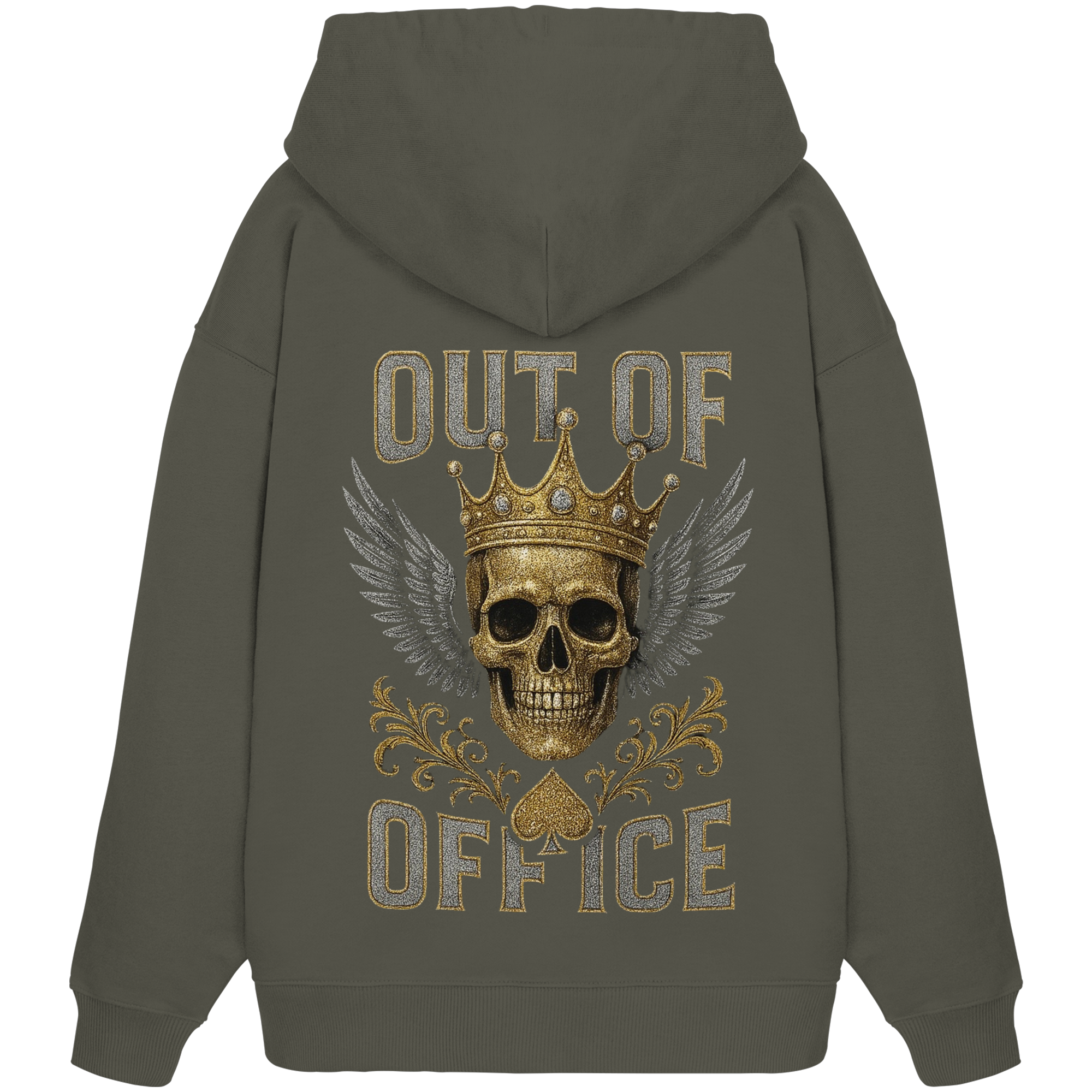 King out of Office - Organic Oversize Hoodie