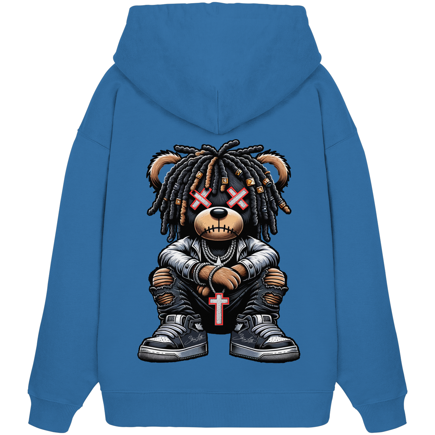 Badass Teddy - Organic Oversized Hoodie
