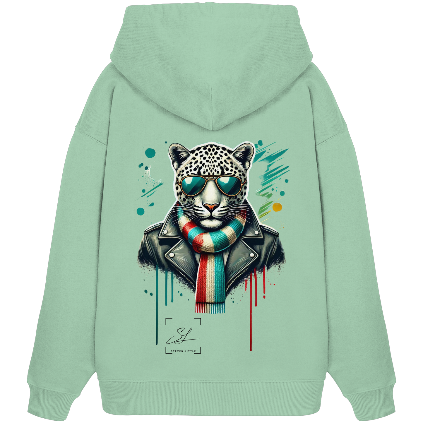 Urban Leopard - Organic Oversized Hoodie