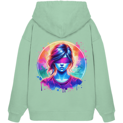 Mystic Vision - Sweat à capuche oversize bio