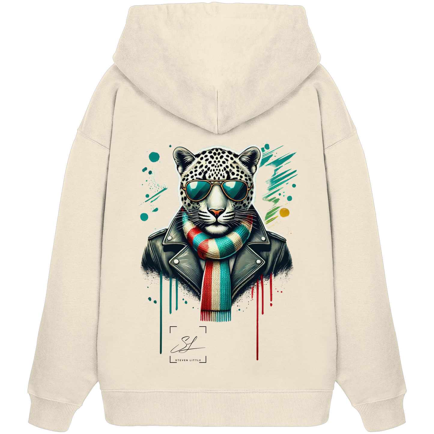 Urban Leopard - Organic Oversized Hoodie