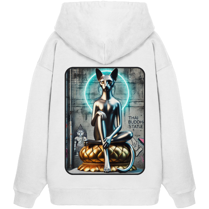 Mystic Cat - Organic Oversize Hoodie