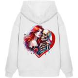 Forever Love - Sweat à capuche oversize bio