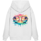 Tropical Sunset Glasses - Organic Oversize Hoodie