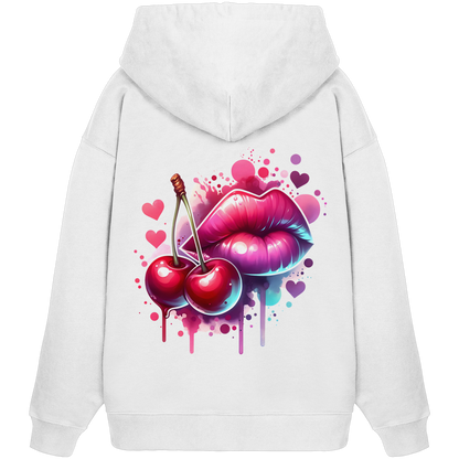 Cherry Kisses - Organic Oversize Hoodie