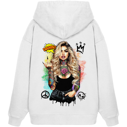 Ink Queen - Organic Oversize Hoodie