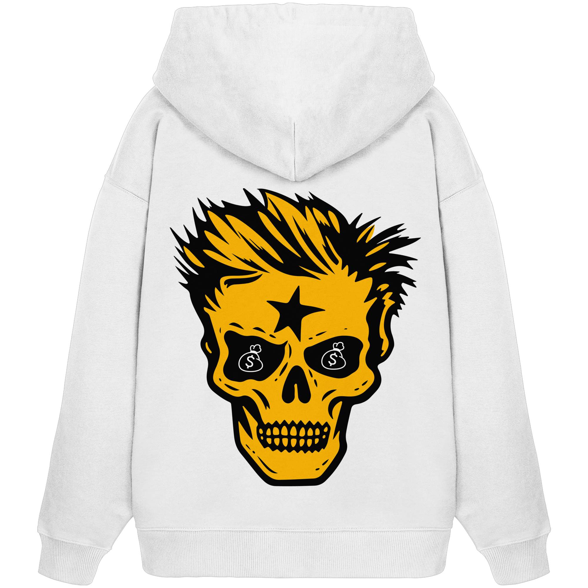Golden Skull - Organic Oversize Hoodie