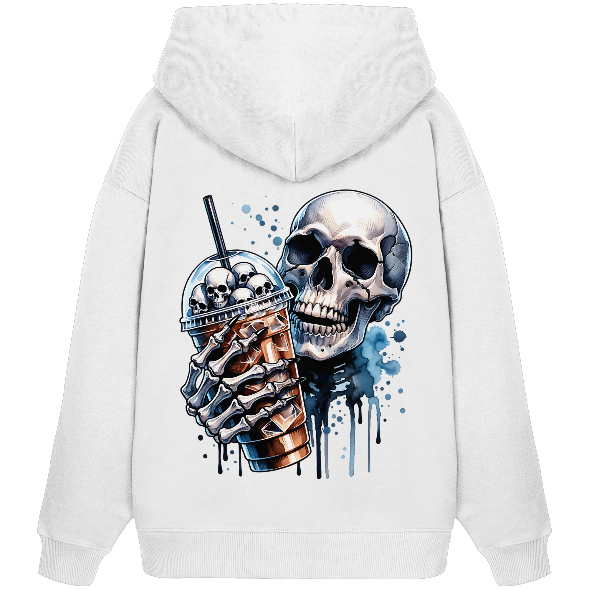 Chill Skull - Organic Oversize Hoodie