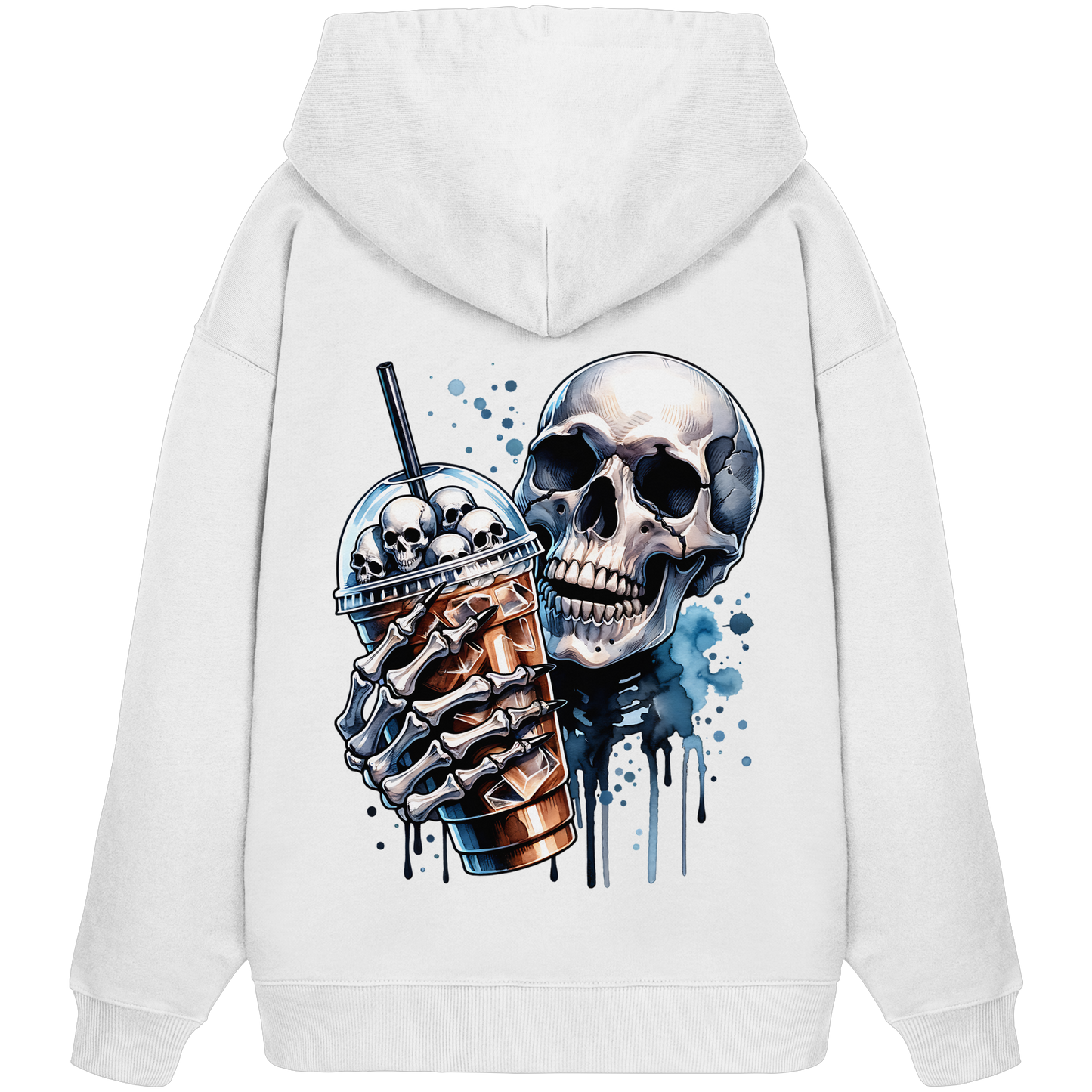 Chill Skull - Organic Oversize Hoodie