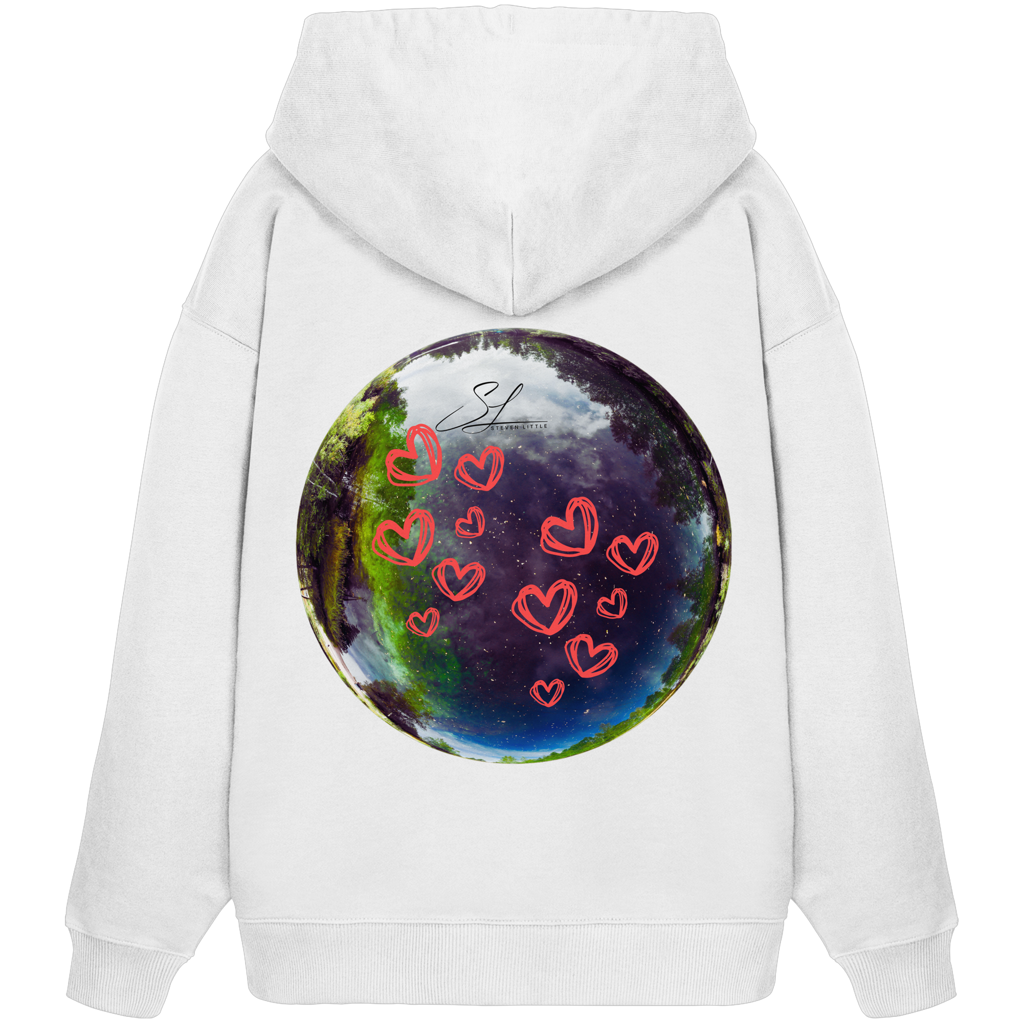 Love our World - Organic Oversize Hoodie