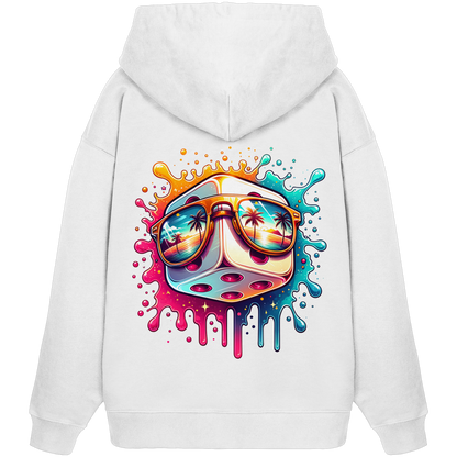 Sunset Vibes Dice - Organic Oversize Hoodie
