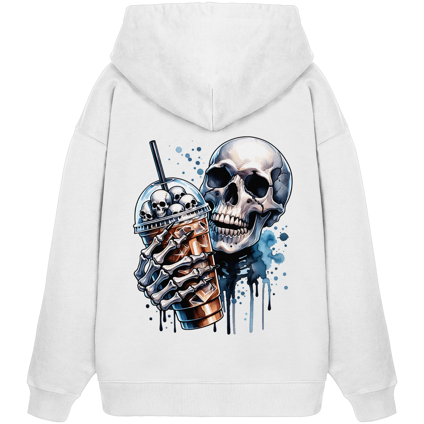 Chill Skull - Organic Oversize Hoodie