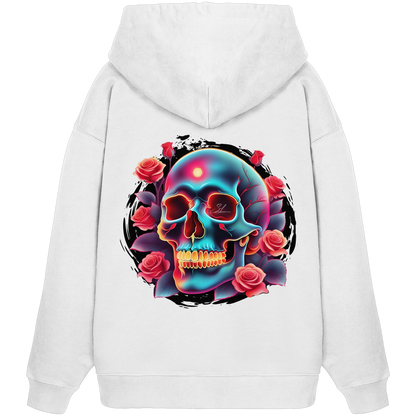 Glow Skull - Organic Oversize Hoodie