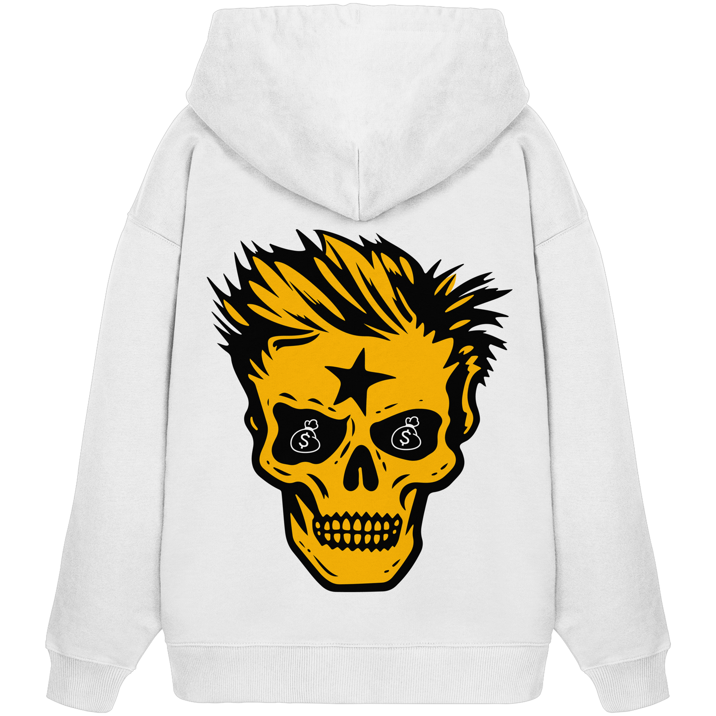 Golden Skull Dreams - Organic Oversize Hoodie
