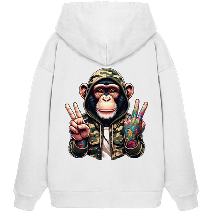Jungle Ink Monkey - Organic Oversize Hoodie