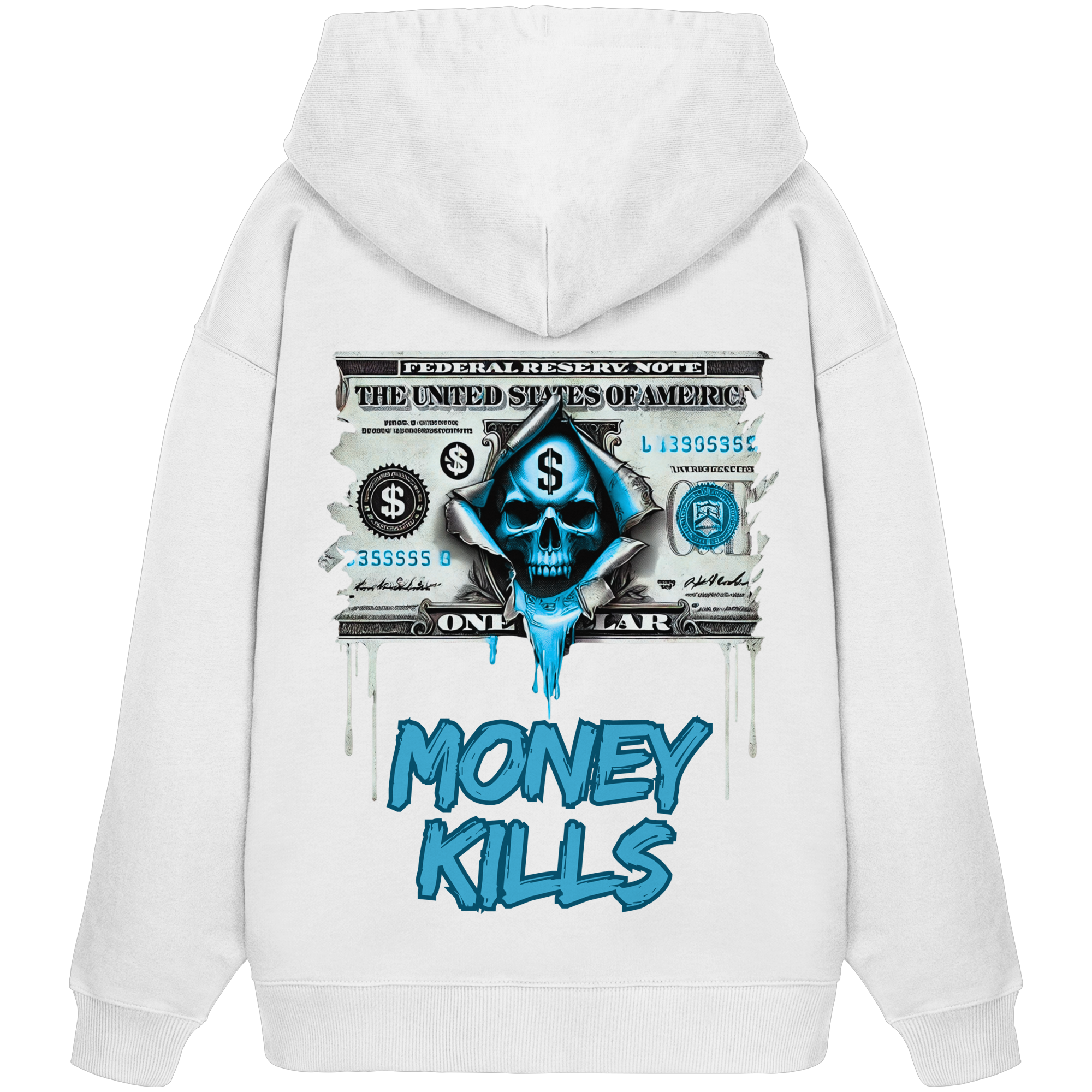 Money Kills - Organic Oversize Hoodie
