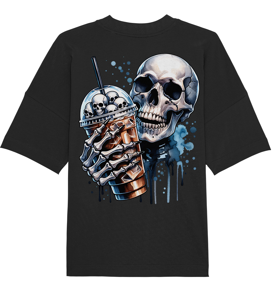 Chill Skull - Organic Oversized Shirt