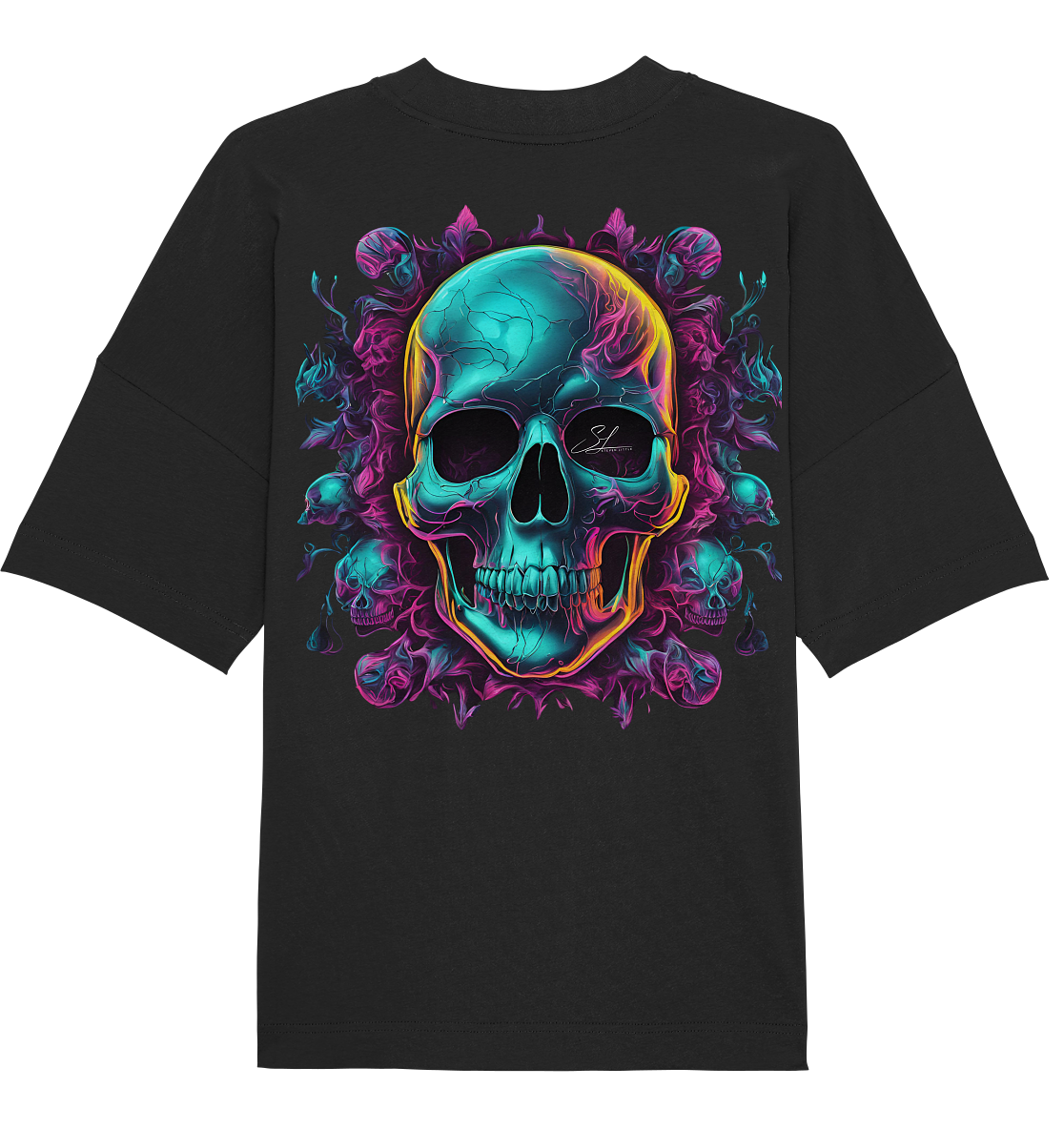 Galactic Skull - Organic Oversize Shirt