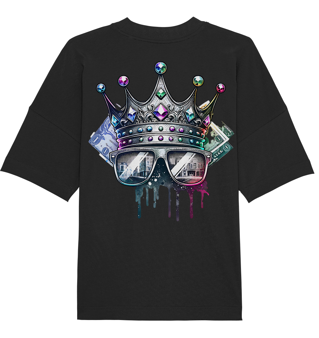 Royal Hustle - Organic Oversized Shirt