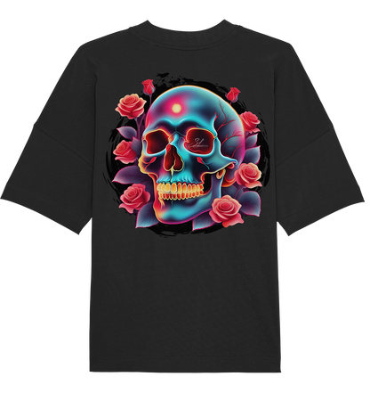 Glow Skull Design - Organic Oversize Shirt