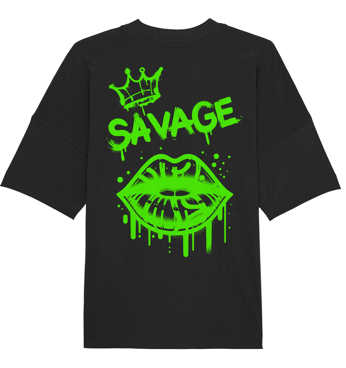 Kiss of Attitude - Organic Oversize Shirt