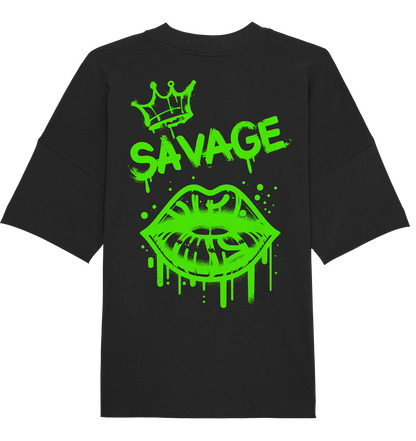 Kiss of Attitude - Organic Oversize Shirt