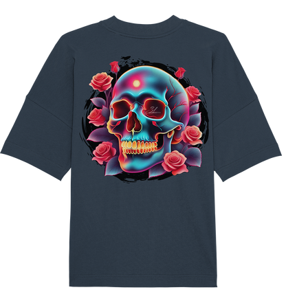 Glow Skull Design - Organic Oversize Shirt