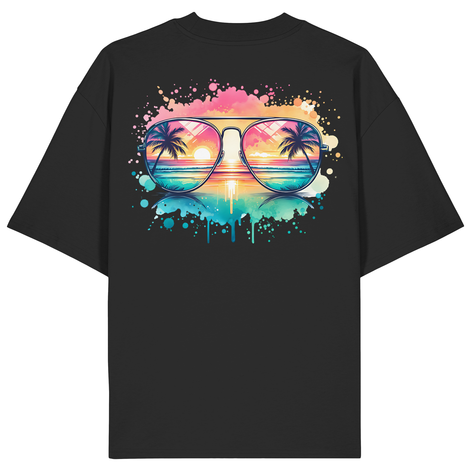 SL Core Tee-Tropical Sunset Glasses | Relaxed