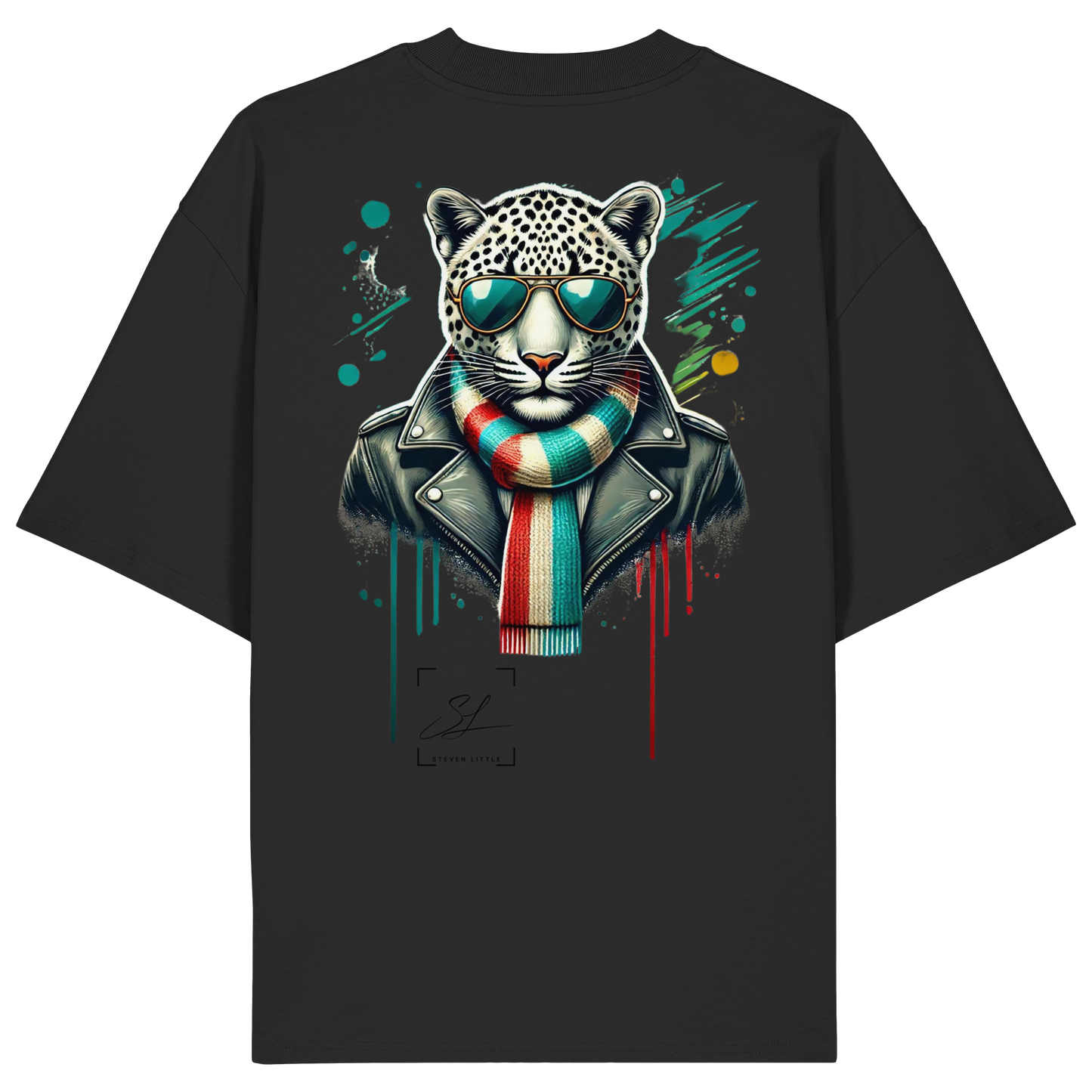 Urban Leopard - Organic Oversize Shirt