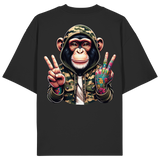 Jungle Ink Monkey - T-shirt oversize bio