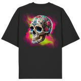 Floral Skull - Organic Oversize Shirt