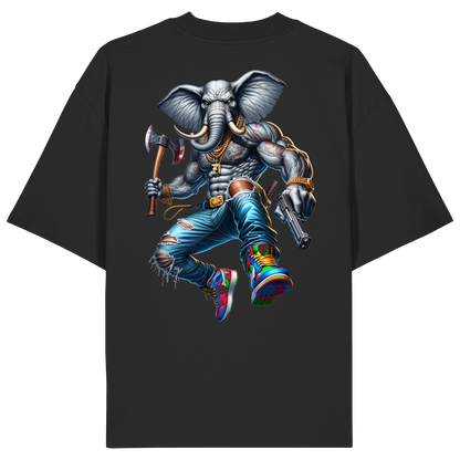 Elephant Warrior - Organic Oversize Shirt