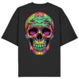 Psychedelic Skull - Organic Oversize Shirt