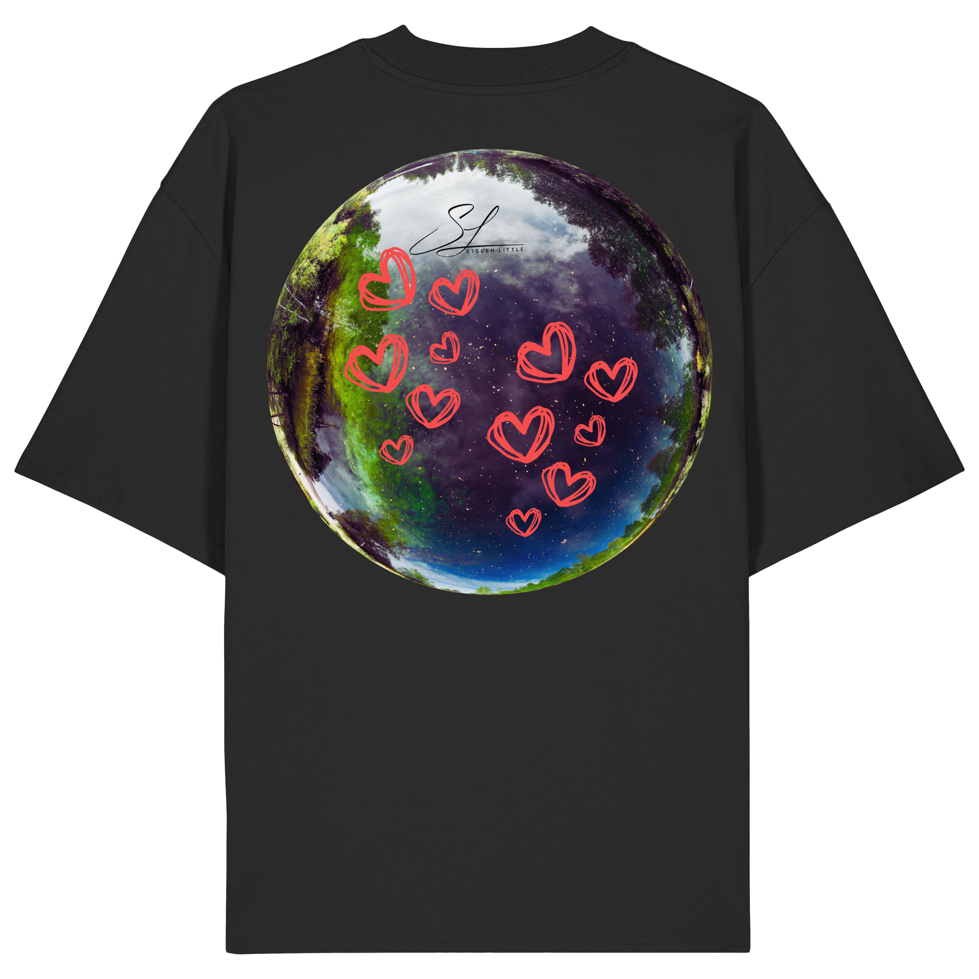 Love our World - Organic Oversize Shirt