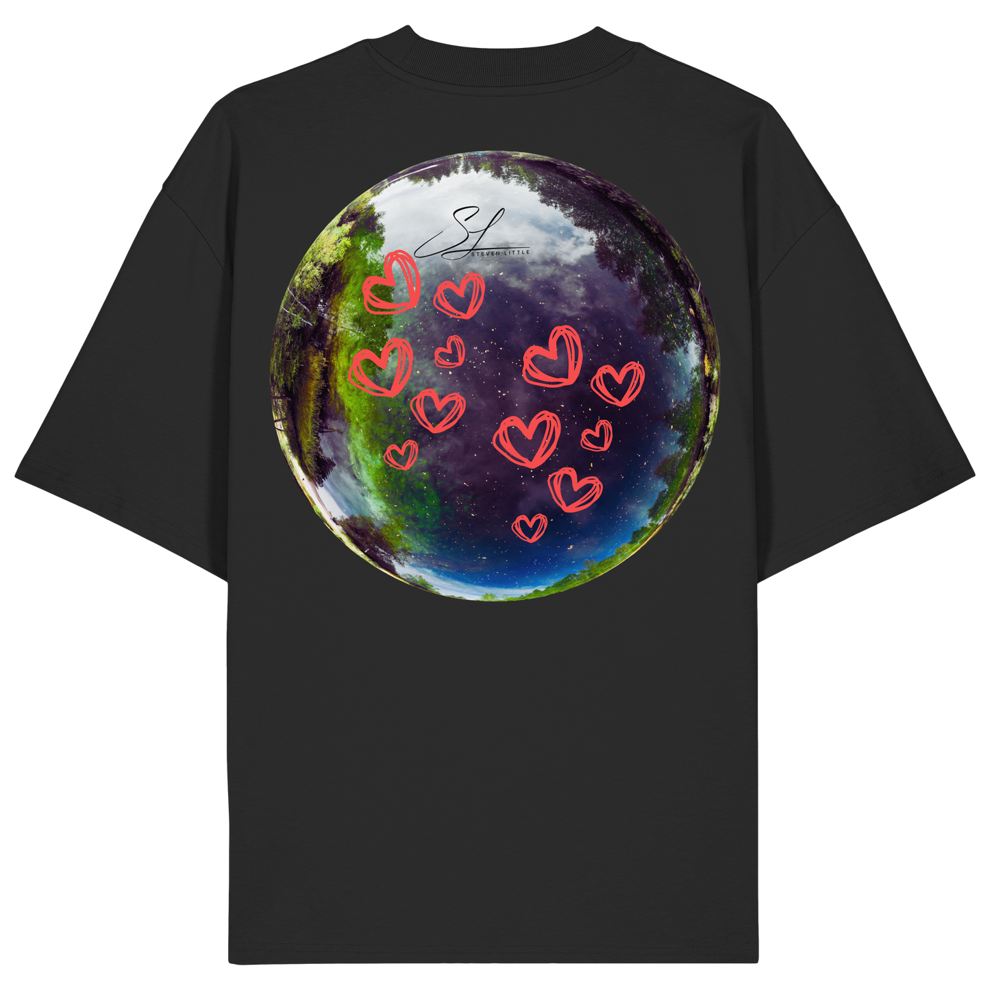 Love our World - Organic Oversize Shirt