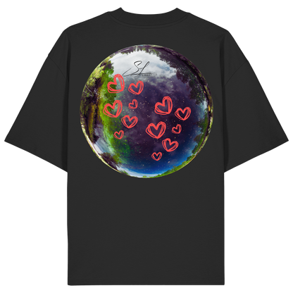 Love our World - Organic Oversize Shirt