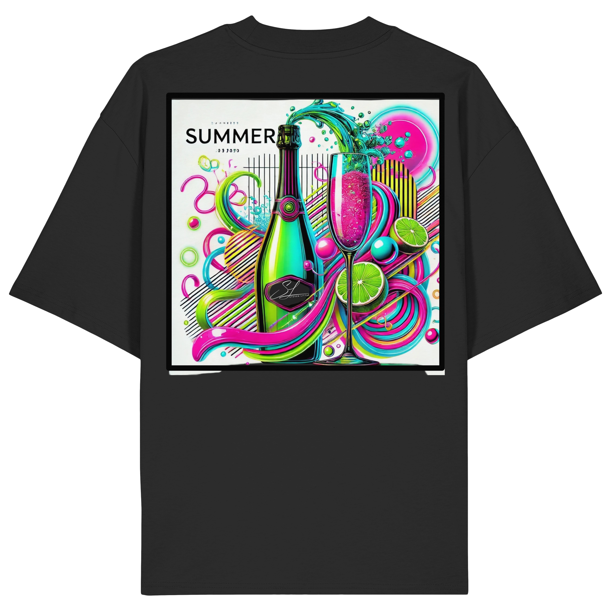 Neon Fresh - Organic Oversize Shirt