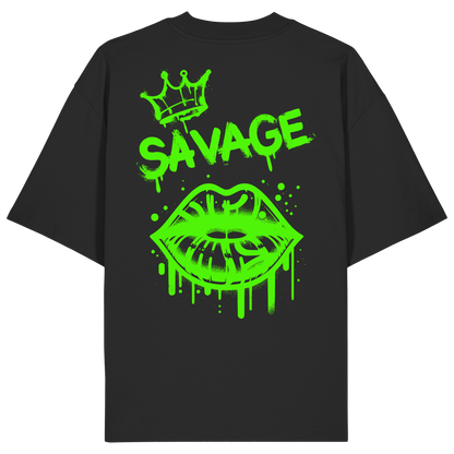 Kiss of Attitude - Organic Oversize Shirt