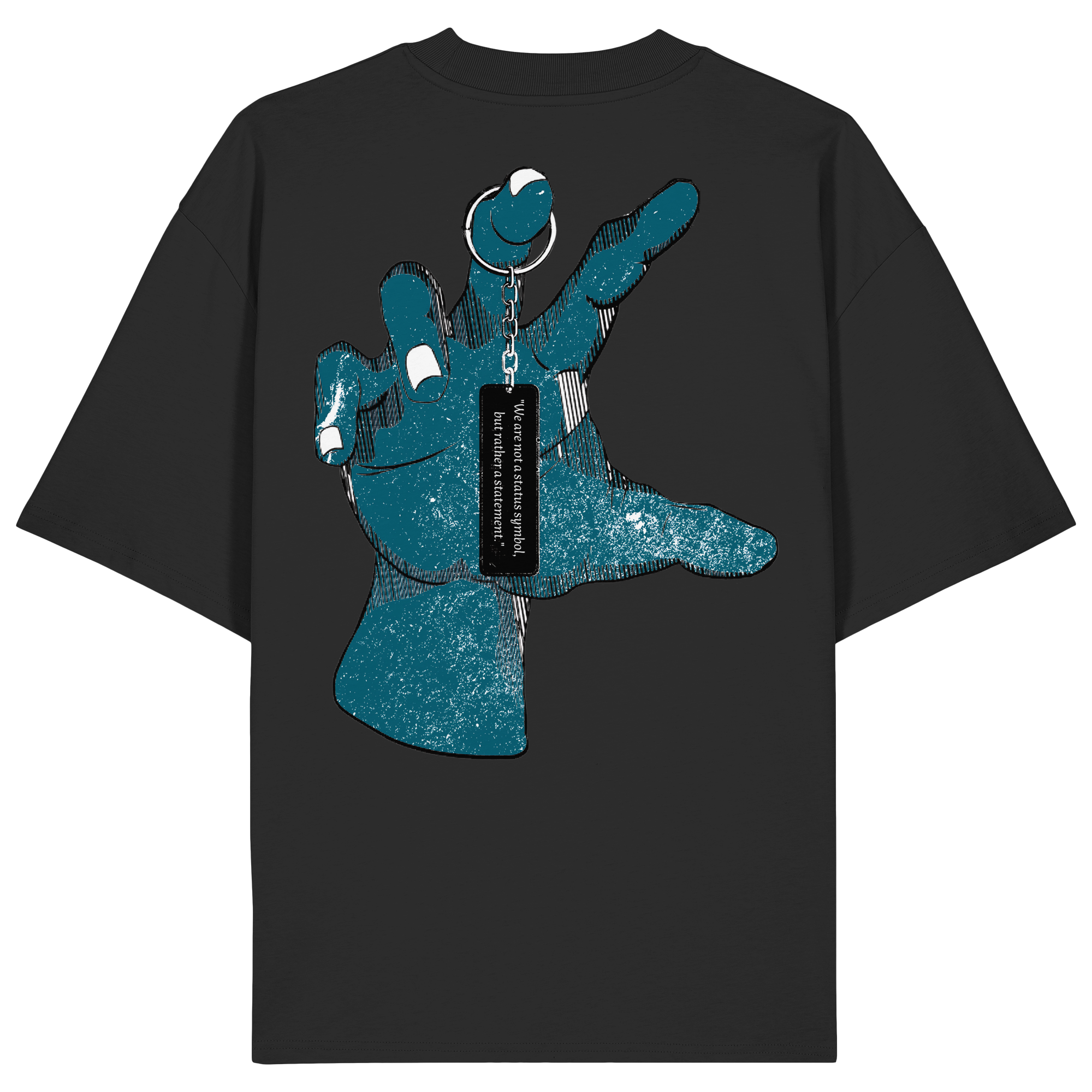 Statement Hand - Chemise oversize bio