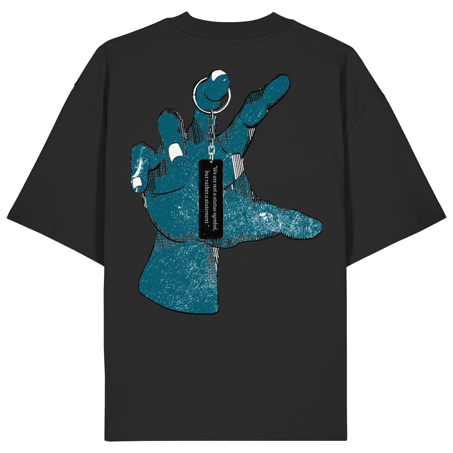 Statement Hand - Organic Oversize Shirt