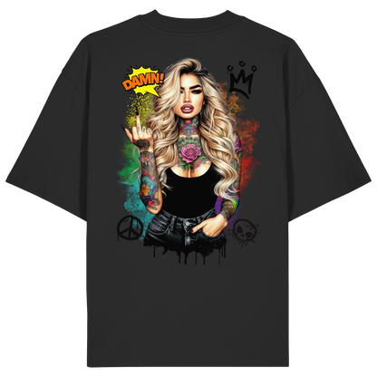 Ink Queen - Organic Oversize Shirt