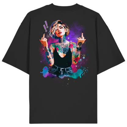 Rebel Rose - Organic Oversize Shirt