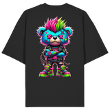 Punk Neon Teddy - Organic Oversize Shirt