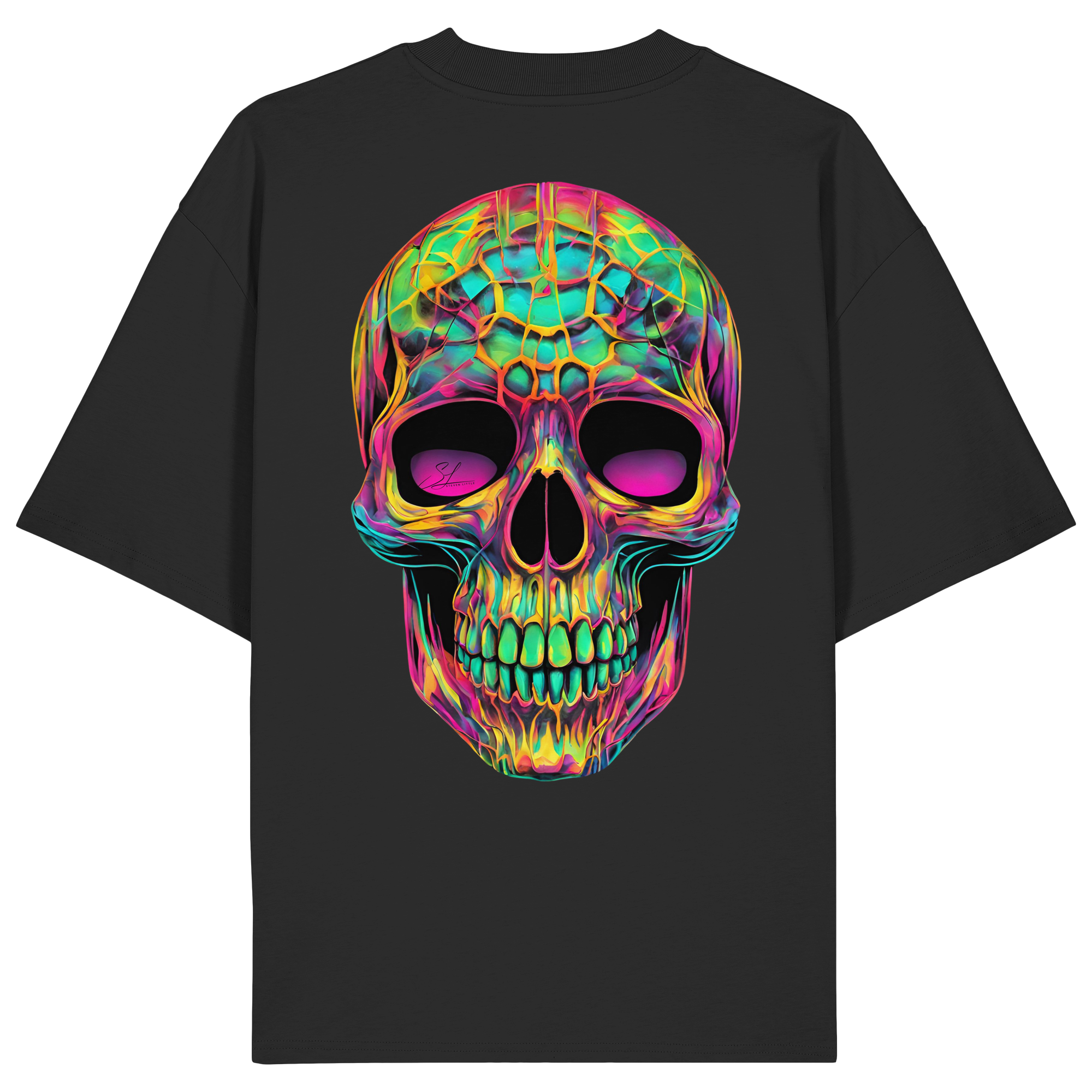SL Core Tee-Psychedelic Skull | Relaxed
