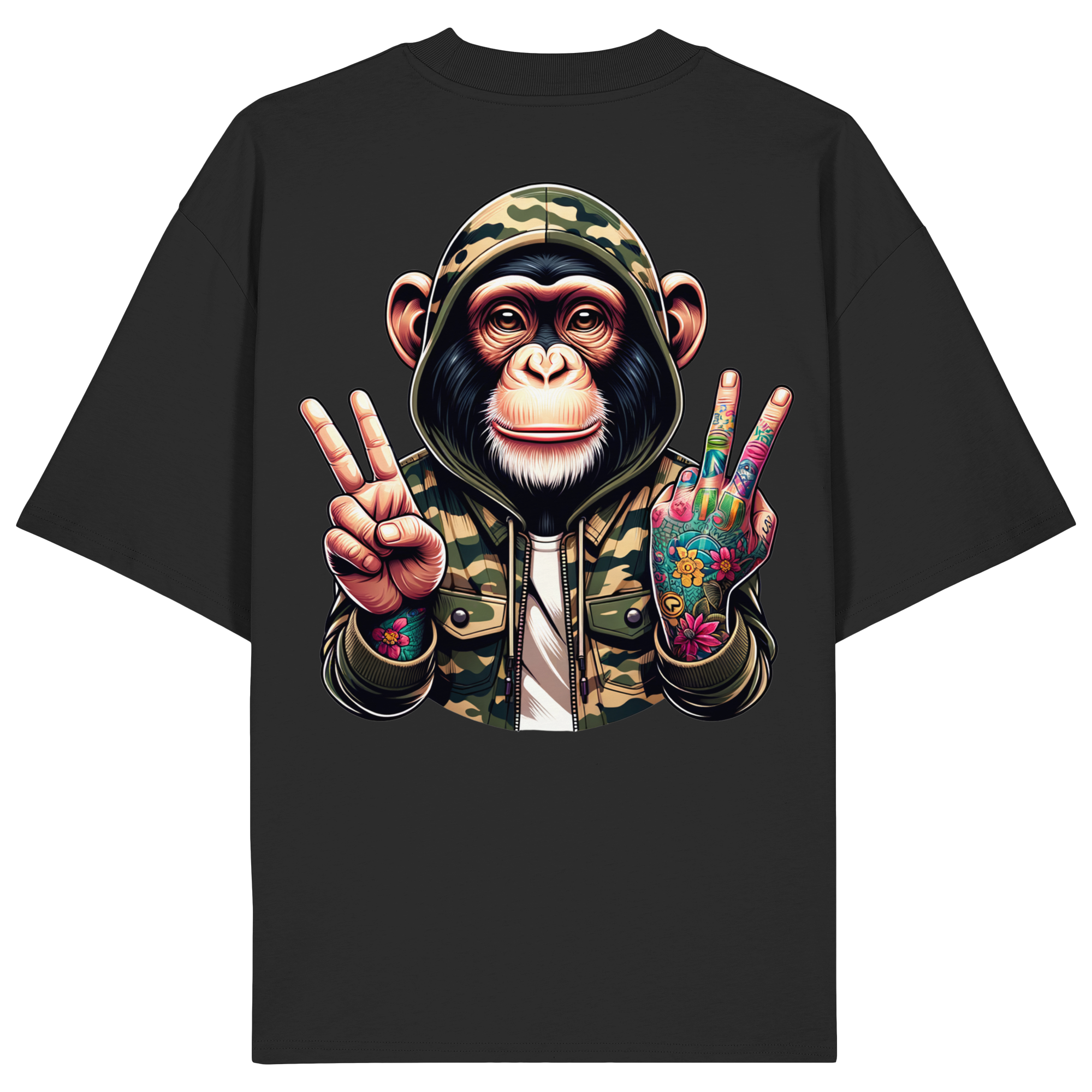 SL Core Tee-Jungle Ink Monkey | Relaxed