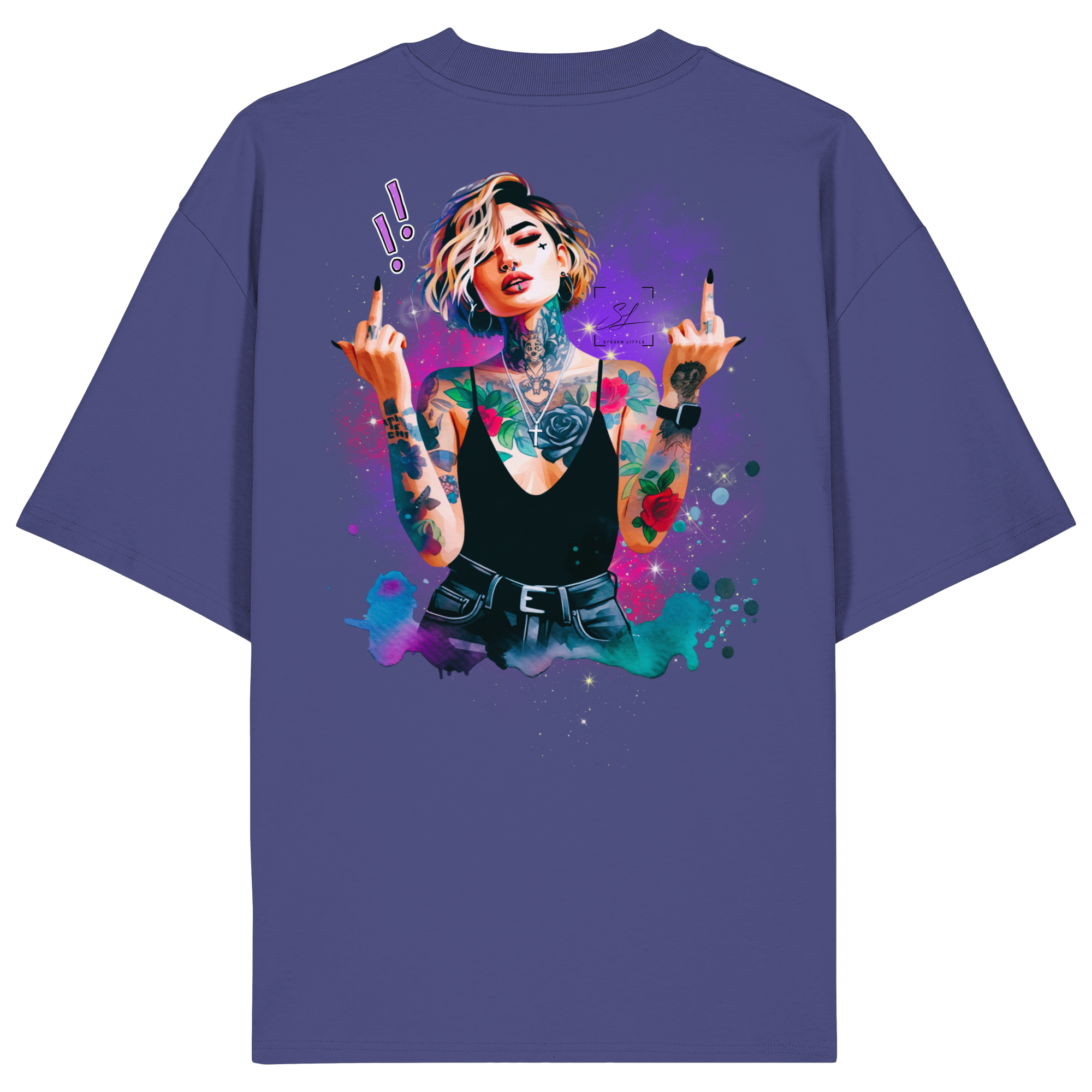 Rebel Rose - Chemise oversize bio