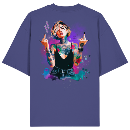 Rebel Rose - Organic Oversize Shirt