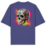 Floral Skull - Organic Oversize Shirt